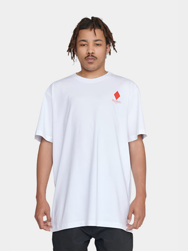 WHITE PIQUE CLUB LUPITU TEE
