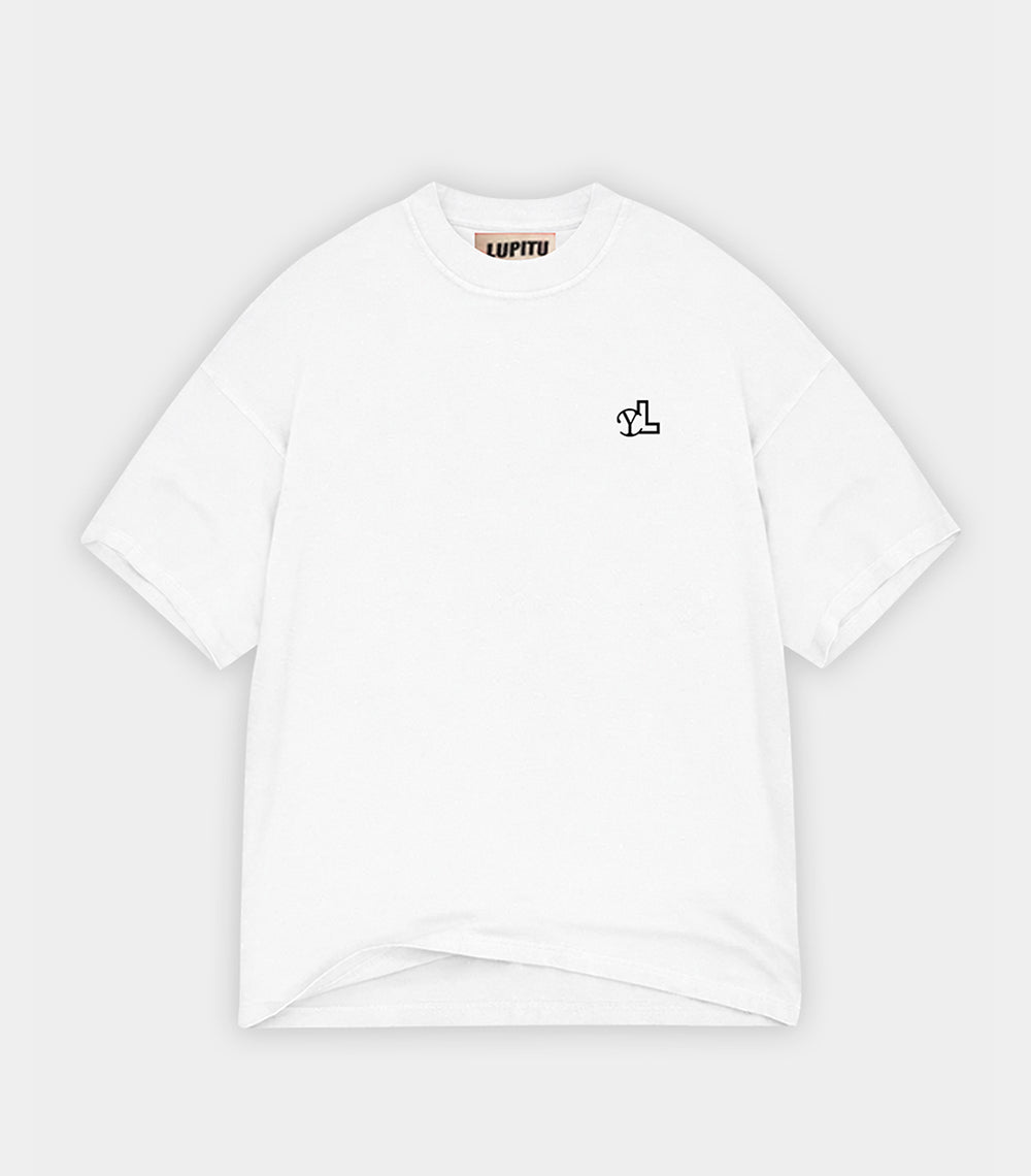 LUPITU MEN'S WHITE TEE
