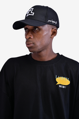 ESSENTIALS LUPITU BLACK FIT CAP