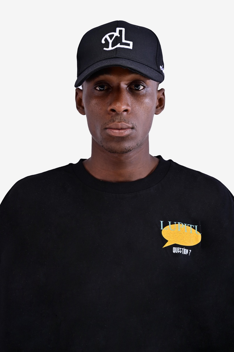 ESSENTIALS LUPITU BLACK FIT CAP