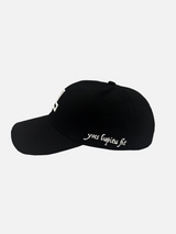 ESSENTIALS LUPITU BLACK FIT CAP