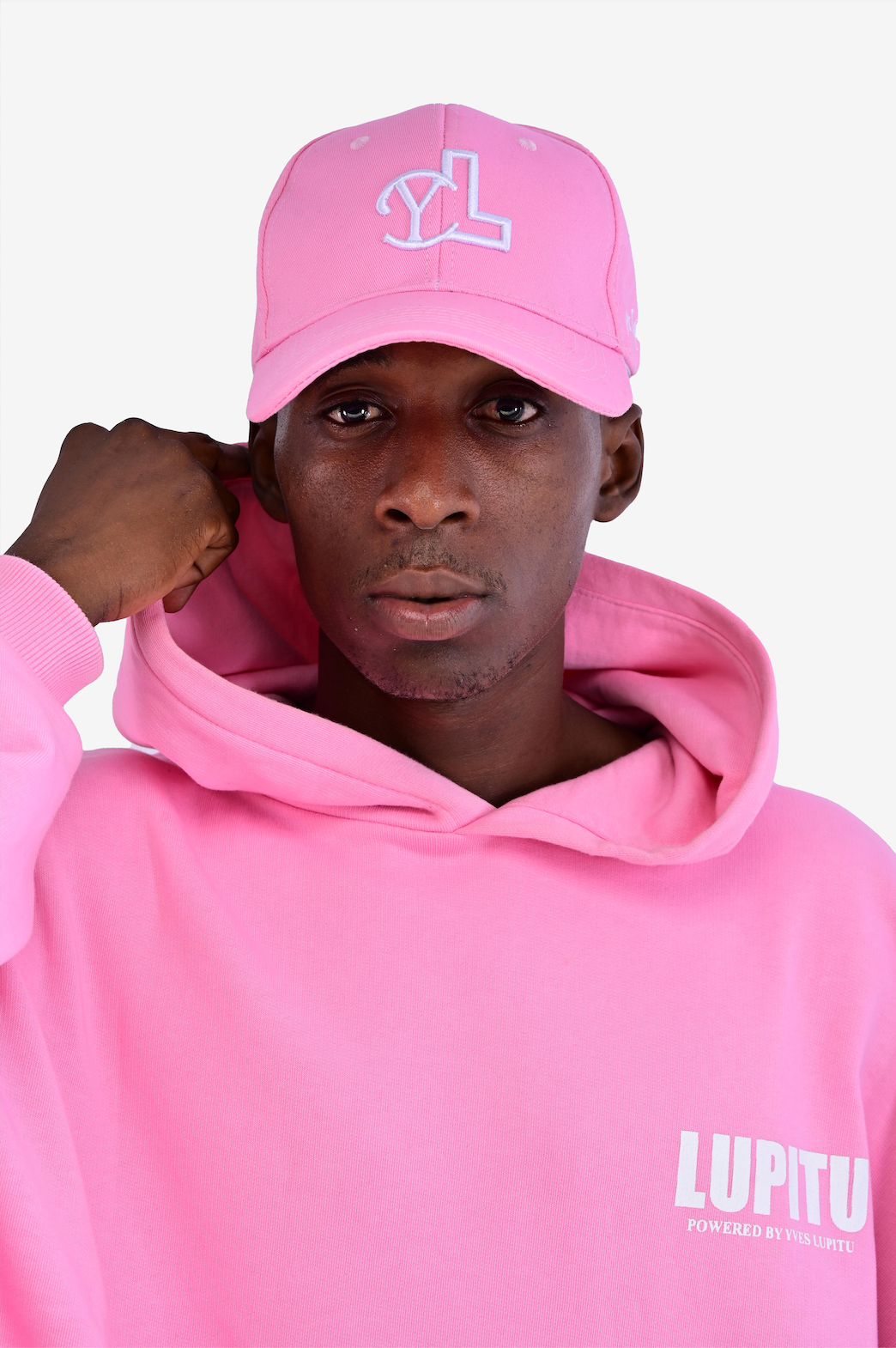 LUPITU ESSENTIALS PINK FIT CAP
