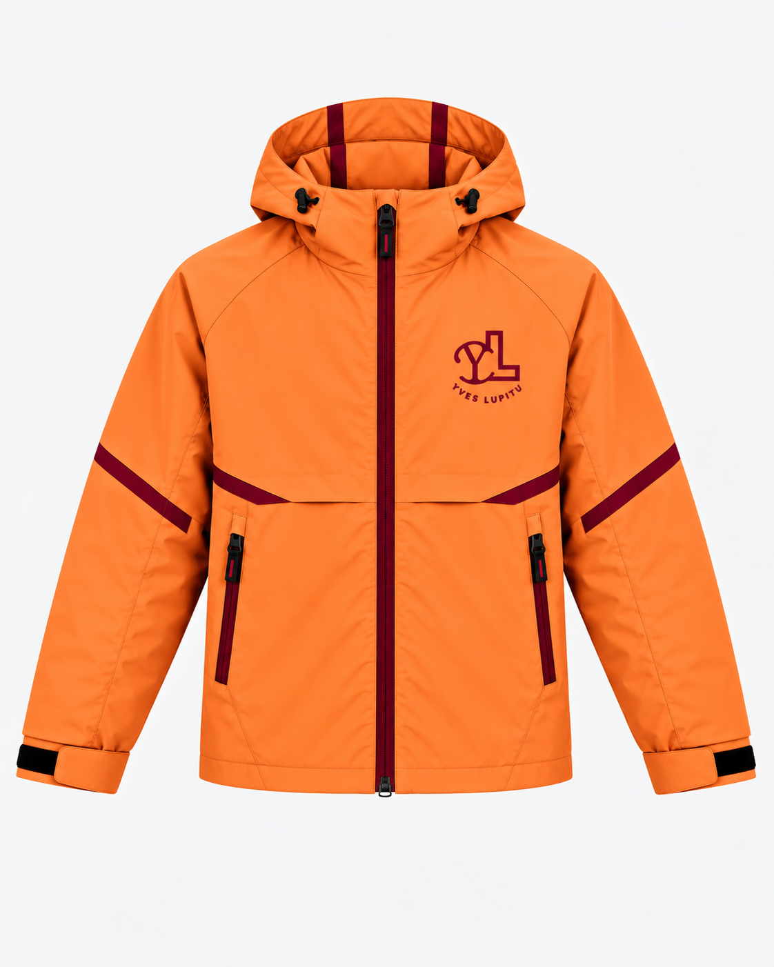 LUPITU CORE BLACK RED TRACK JACKET