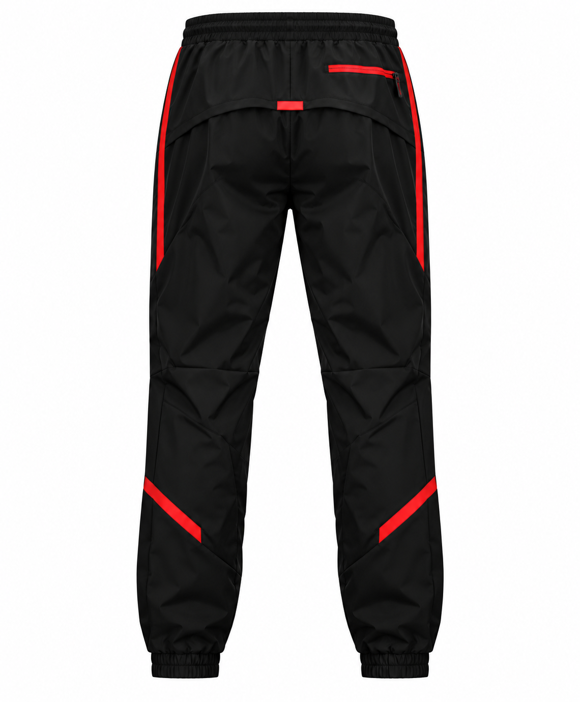LUPITU CORE BLACK RED TRACK PANTS