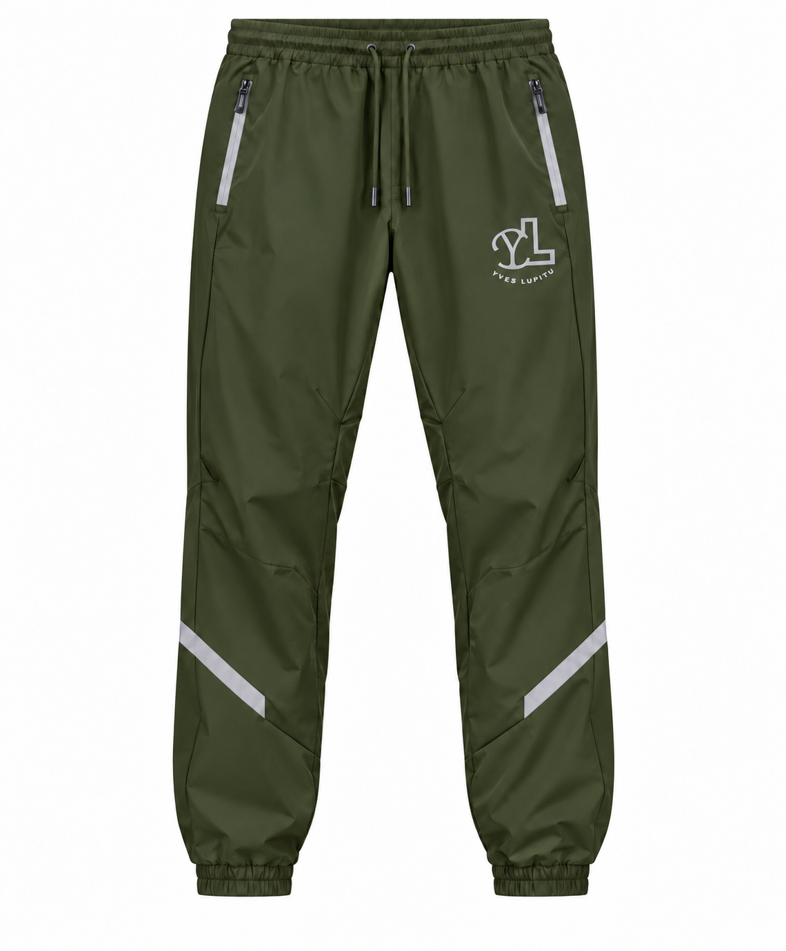 LUPITU CORE GREY BLACK TRACK PANTS