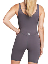 Eva Jumpsuit Short LUPITU Dark Grey