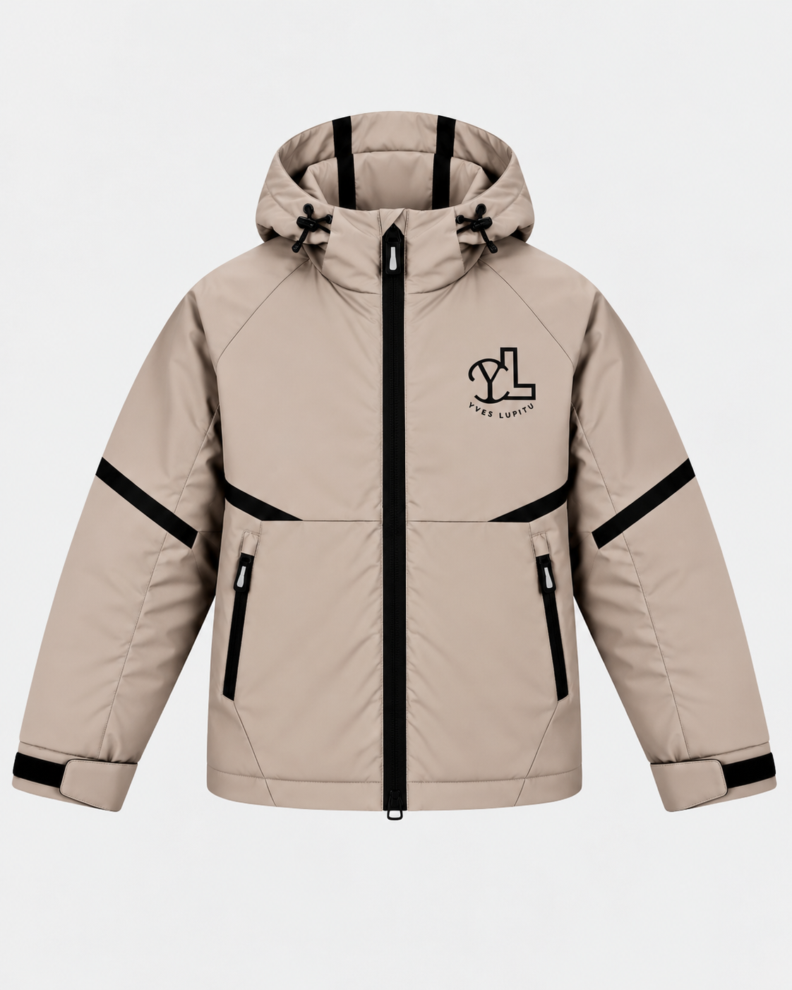 LUPITU CORE GREY BLACK TRACK JACKET