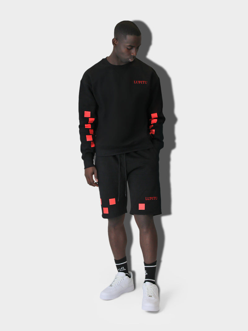 LUPITU BLACK PUZZLE SWEATER