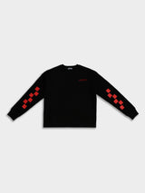 BLACK LUPITU PUZZLE SWEATER