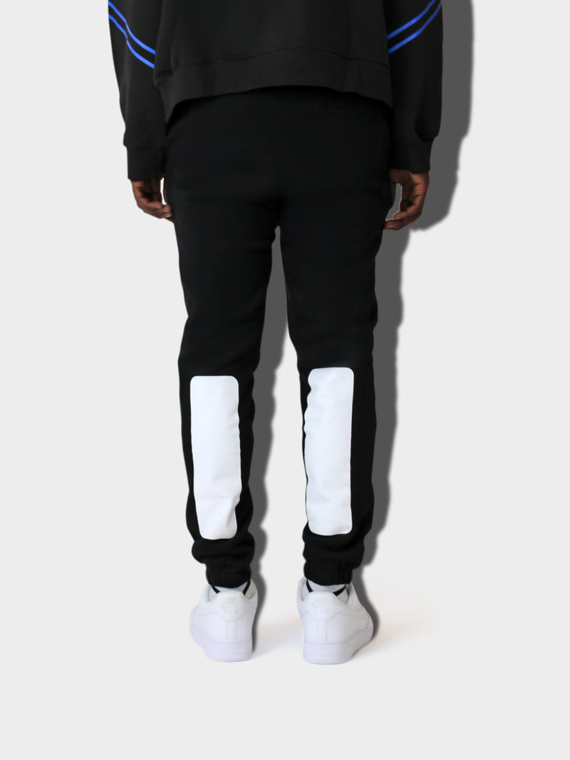 LUPITU BLACK SPIDER YL LOGO JOGGER PANT