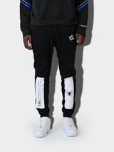 LUPITU BLACK SPIDER YL LOGO JOGGER PANT