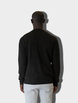 BLACK YL CARDIGAN