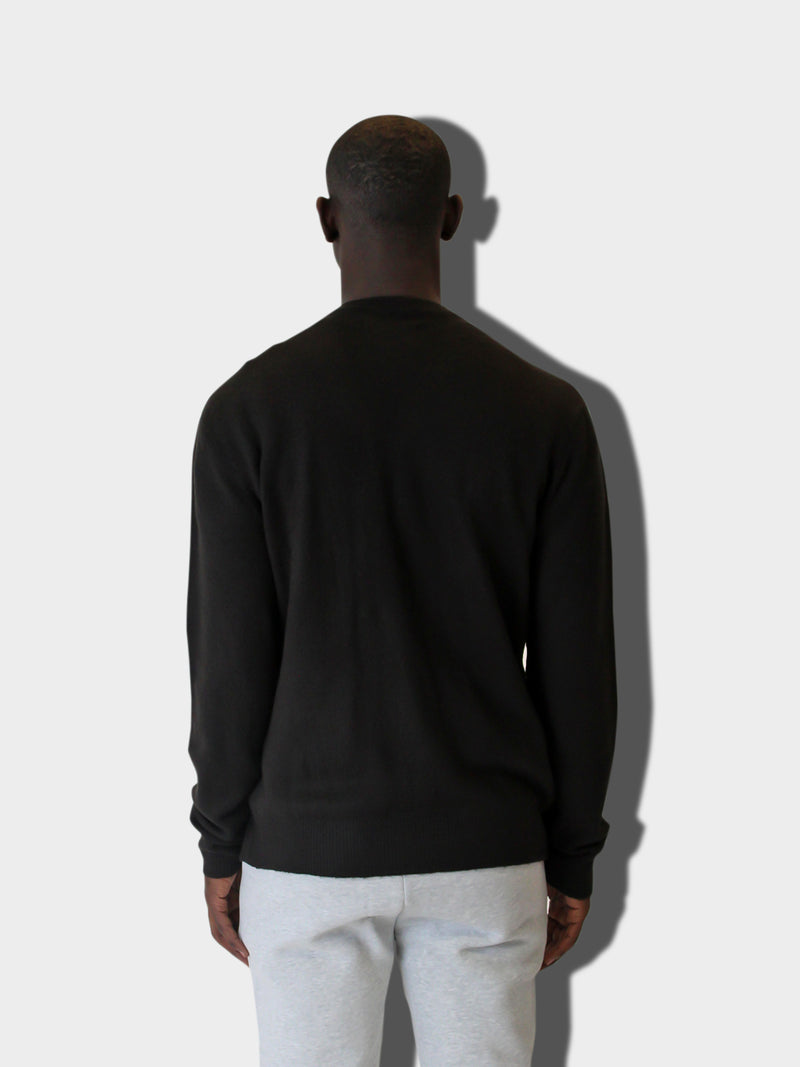BLACK YL CARDIGAN