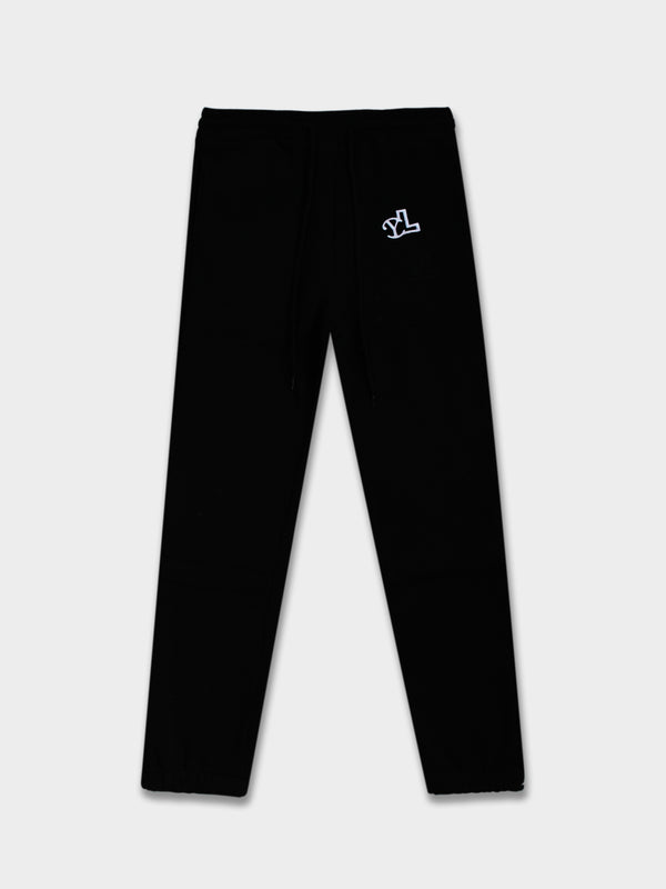 LUPITU BLACK YL LOGO JOGGER PANT