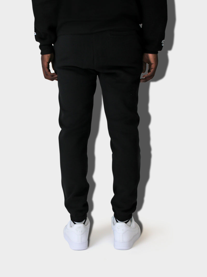 LUPITU BLACK YL LOGO JOGGER PANT