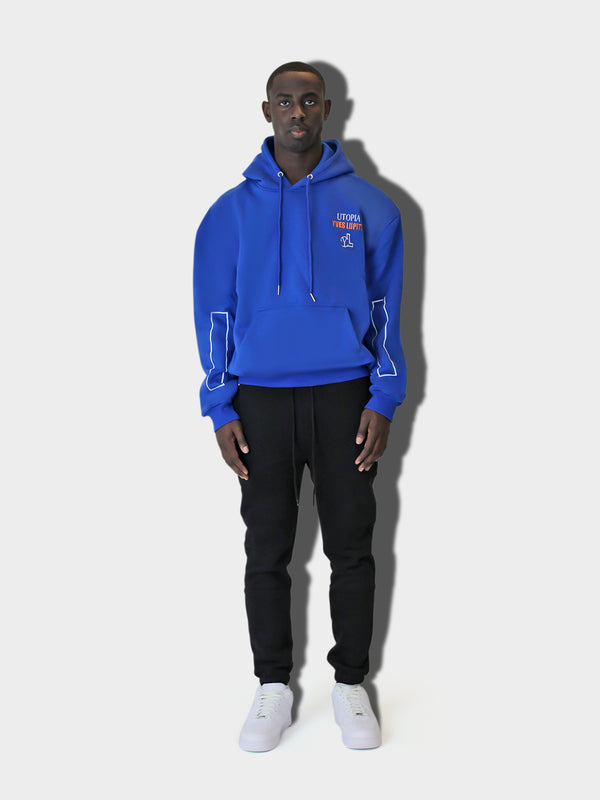 LUPITU FULL BLACK YL LOGO JOGGER PANT