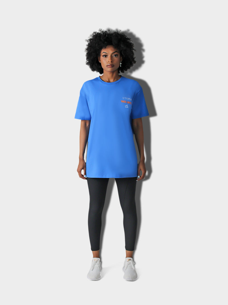 LUPITU BLUE UTOPIA TEE