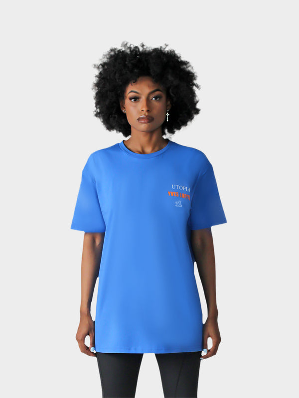 LUPITU BLUE UTOPIA TEE