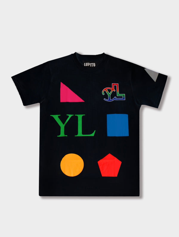 LUPITU DOMINO BLACK YL TEE