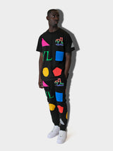 LUPITU DOMINO BLACK YL TEE