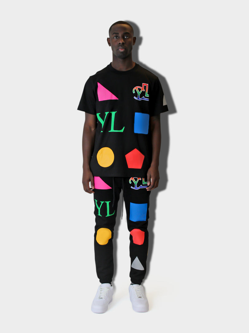 LUPITU DOMINO BLACK YL TEE