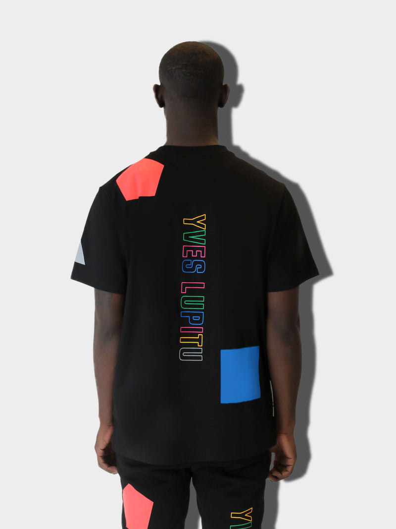 LUPITU DOMINO BLACK YL TEE