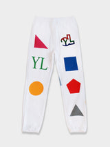 LUPITU DOMINO BLACK YL SWEATPANTS