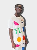 LUPITU DOMINO WHITE YL TEE