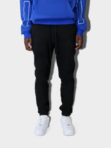 LUPITU FULL BLACK YL LOGO JOGGER PANT