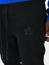 LUPITU FULL BLACK YL LOGO JOGGER PANT