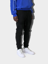 LUPITU FULL BLACK YL LOGO JOGGER PANT