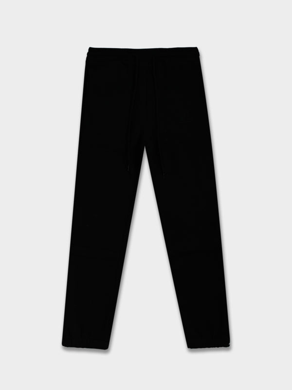 LUPITU FULL BLACK YL LOGO JOGGER PANT