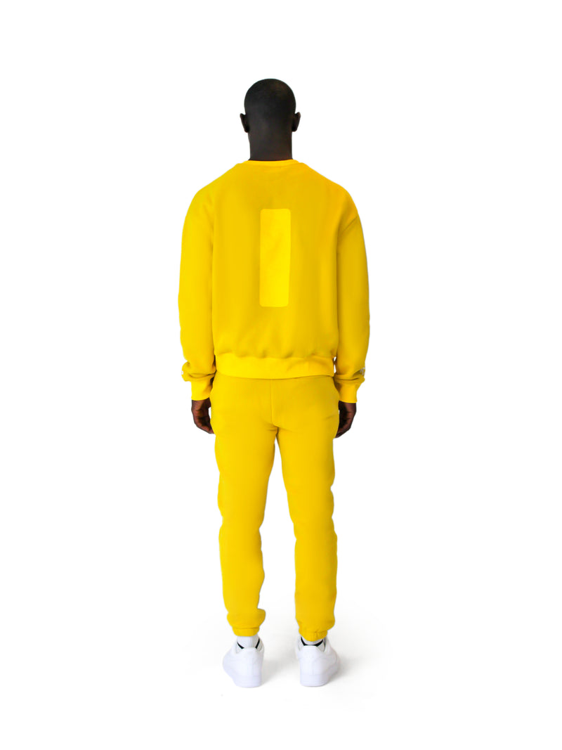 LUPITU FULL YELLOW YL LOGO JOGGER PANT