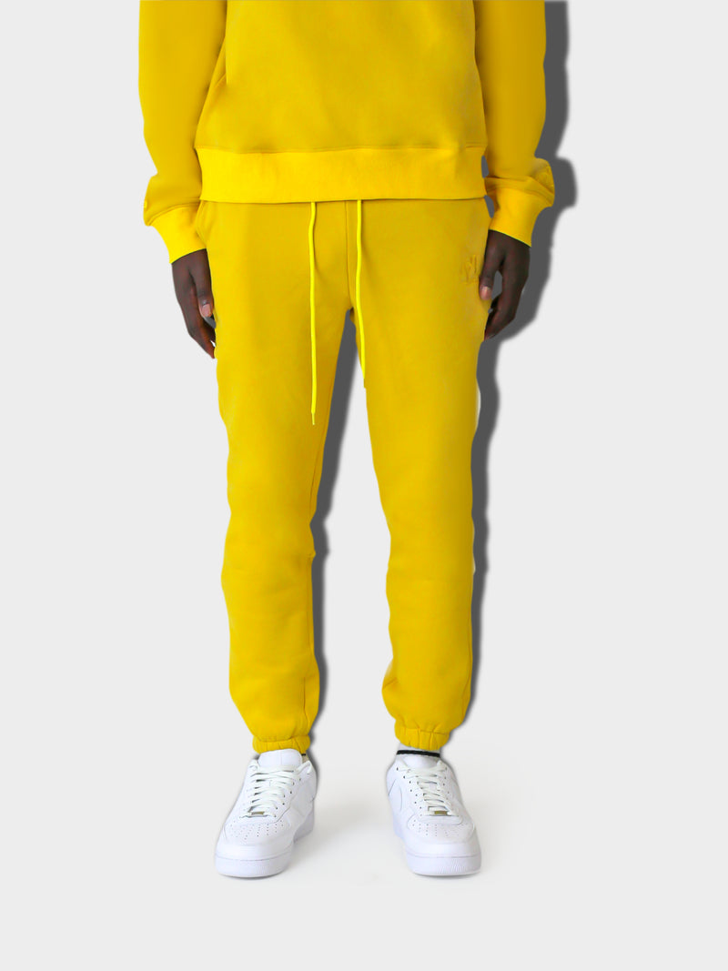 LUPITU FULL YELLOW YL LOGO JOGGER PANT