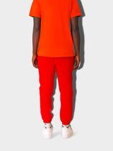LUPITU FULL RED YL LOGO JOGGER PANT