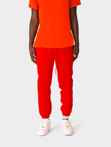 LUPITU FULL RED YL LOGO JOGGER PANT