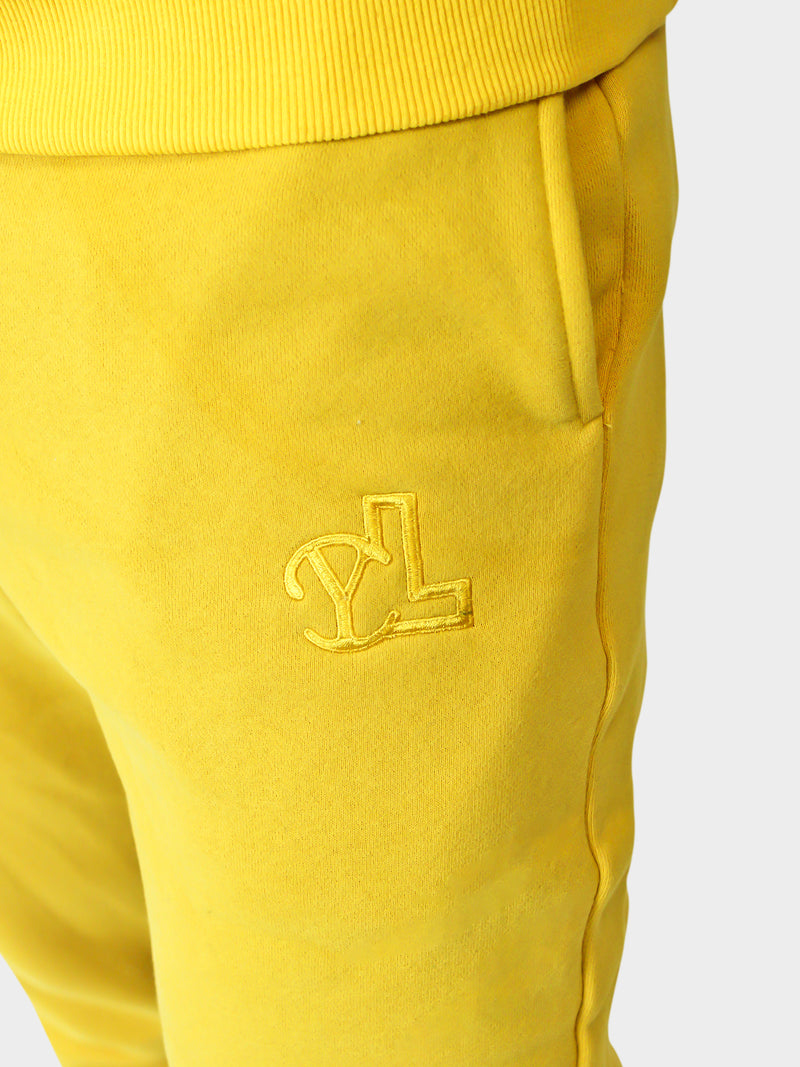 LUPITU FULL YELLOW YL LOGO JOGGER PANT