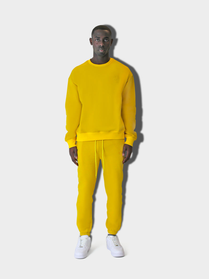 LUPITU FULL YELLOW YL LOGO JOGGER PANT