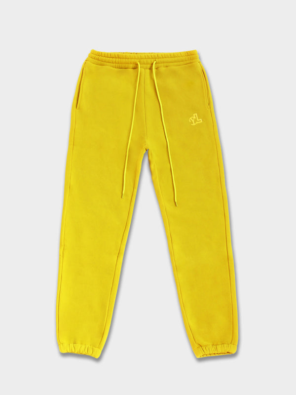 LUPITU FULL YELLOW YL LOGO JOGGER PANT
