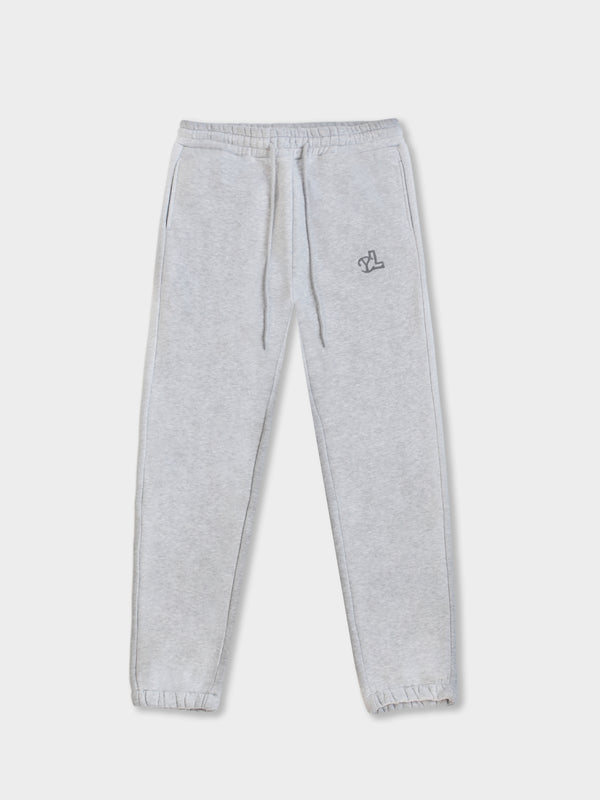 LUPITU FULL GREY YL LOGO JOGGER PANT