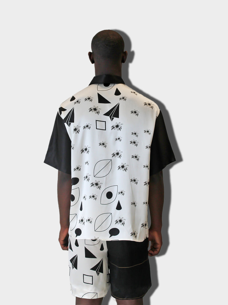 LUPITU HÜRÖGLÜV WHITE SHORT SLEEVE SHIRT
