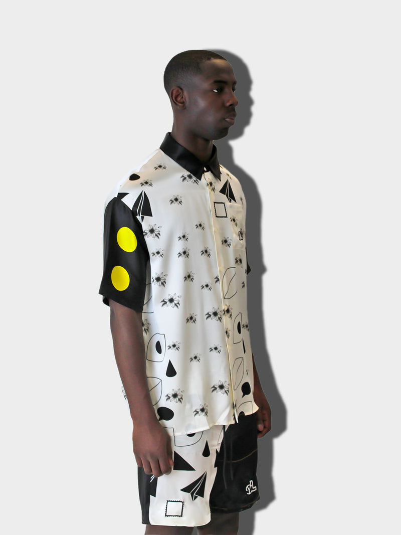 LUPITU HÜRÖGLÜV WHITE SHORT SLEEVE SHIRT