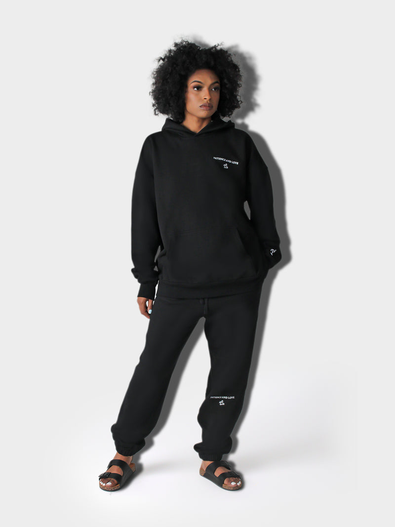 LUPITU WOMEN'S PATIENCE BLACK JOGGER PANT