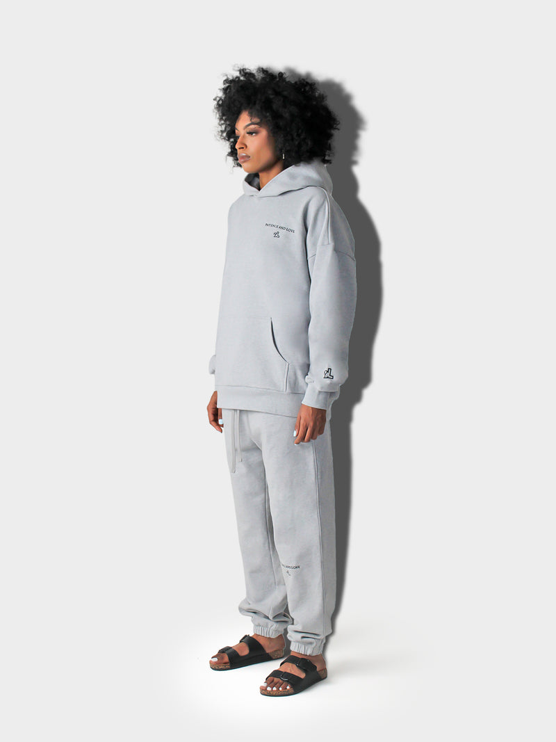 LUPITU WOMEN'S PATIENCE GREY HOODIE