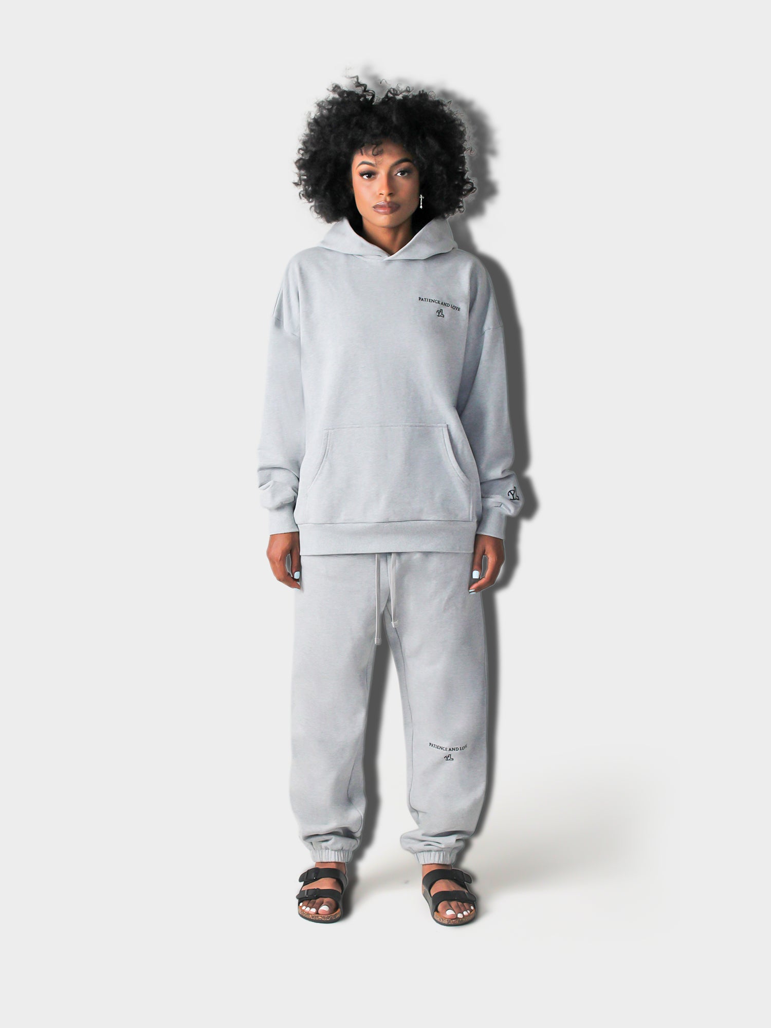 LUPITU WOMEN'S PATIENCE GREY JOGGER PANT