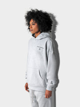 LUPITU WOMEN'S PATIENCE GREY HOODIE