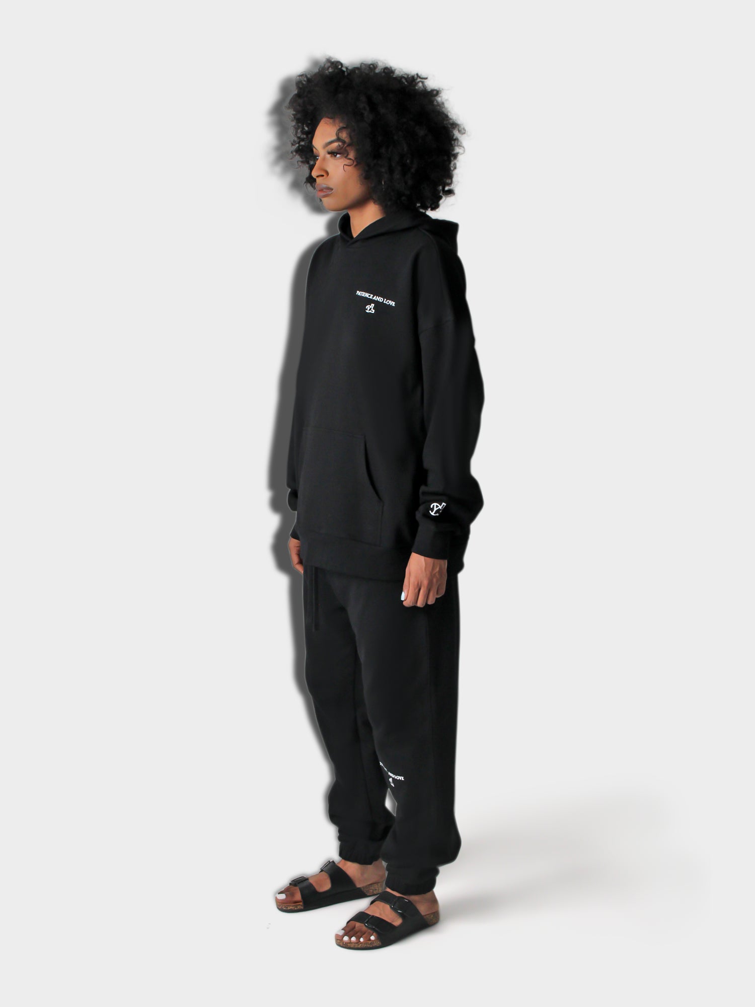 LUPITU WOMEN'S PATIENCE BLACK JOGGER PANT