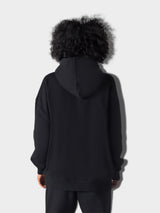 LUPITU WOMEN'S PATIENCE BLACK HOODIE