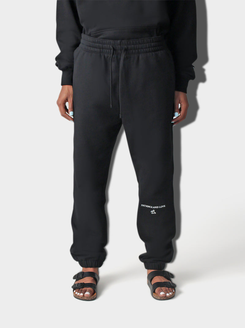 LUPITU WOMEN'S PATIENCE BLACK JOGGER PANT
