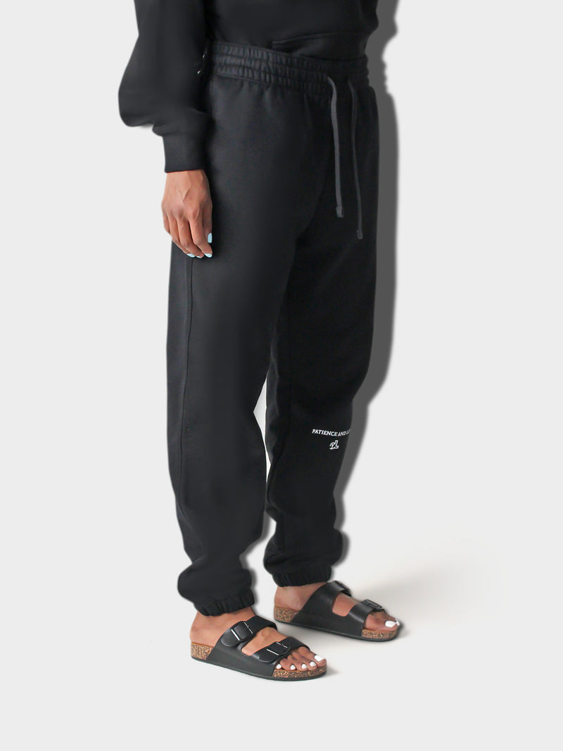 LUPITU WOMEN'S PATIENCE BLACK JOGGER PANT